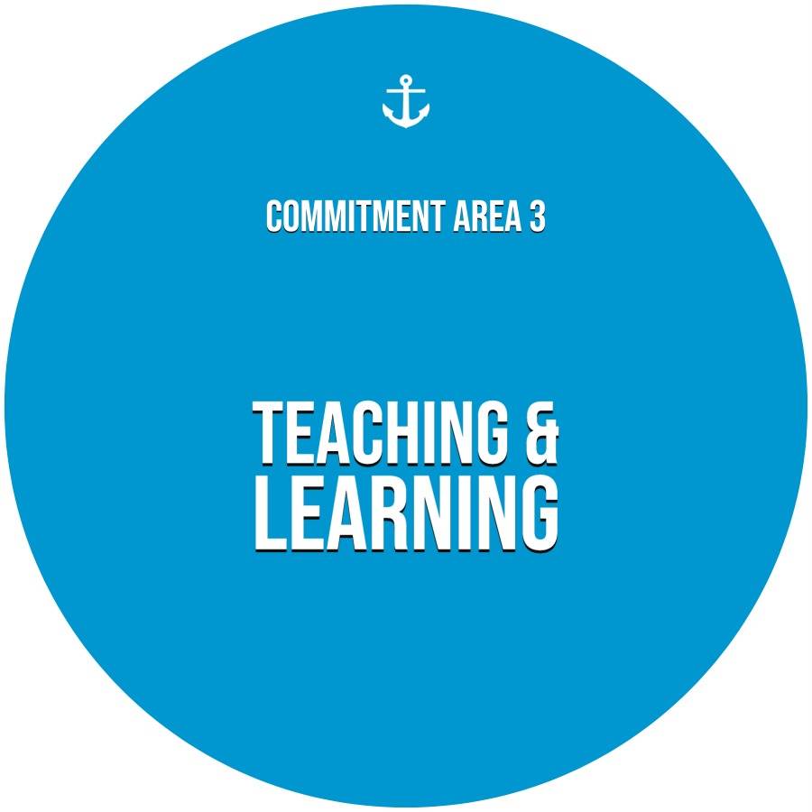 COMMITMENT AREA 3: TEACHING & LEARNING